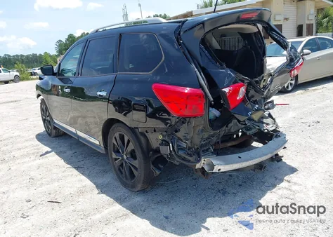 2017 Nissan Pathfinder Sl z USA, uszkodzony, nr VIN 5N1DR2MM8HC908511